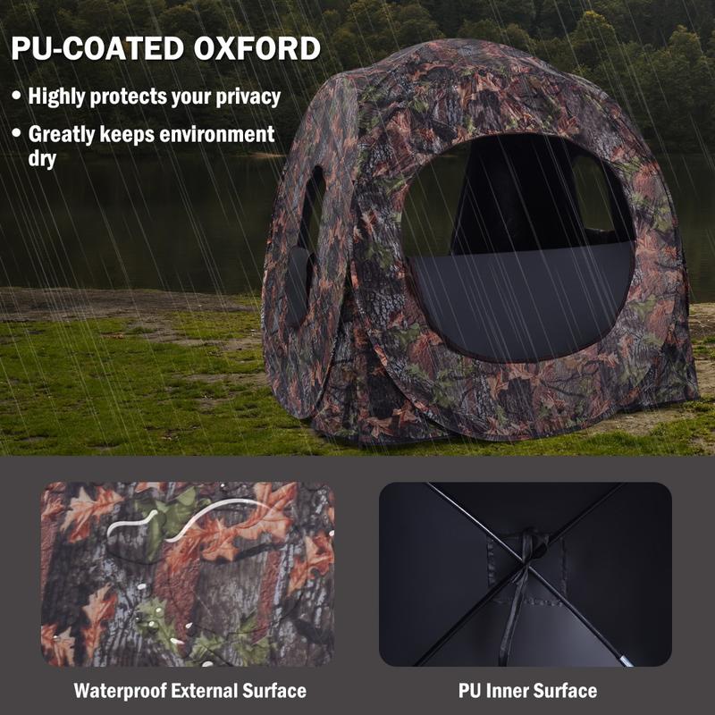 Tenda Berburu Pop Up 3 Orang,  - Hunting Outdoors ulasan dan harga