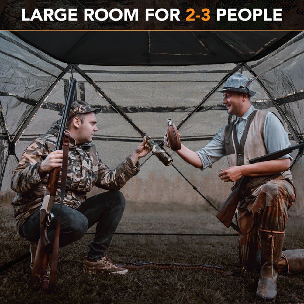 Tenda Berburu 5-in-1 yang Dapa - Hunting Outdoors ulasan dan harga