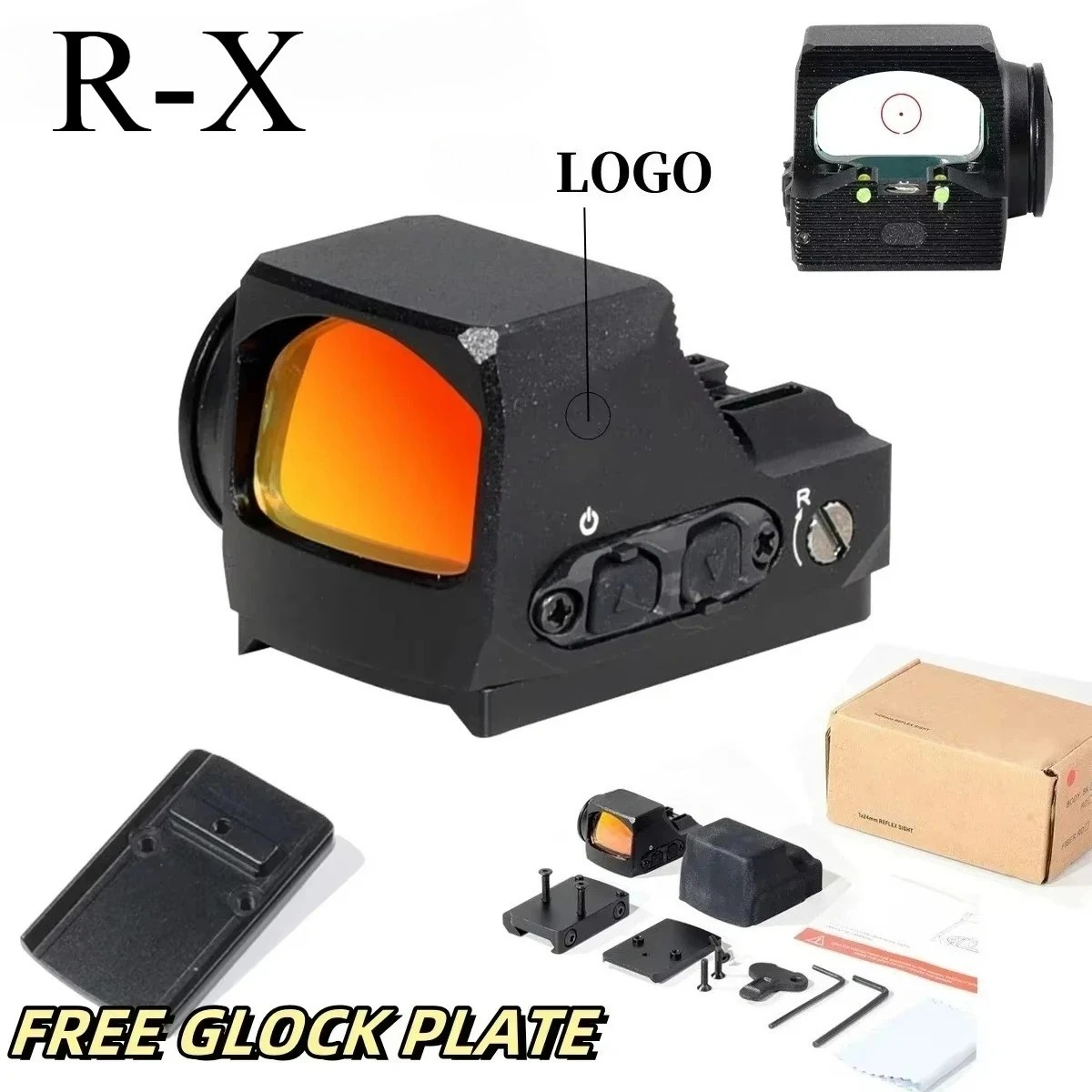 R-X Red Dot Sight 1x24mm RM Fo - Outdoor Hunting Lab ulasan dan harga