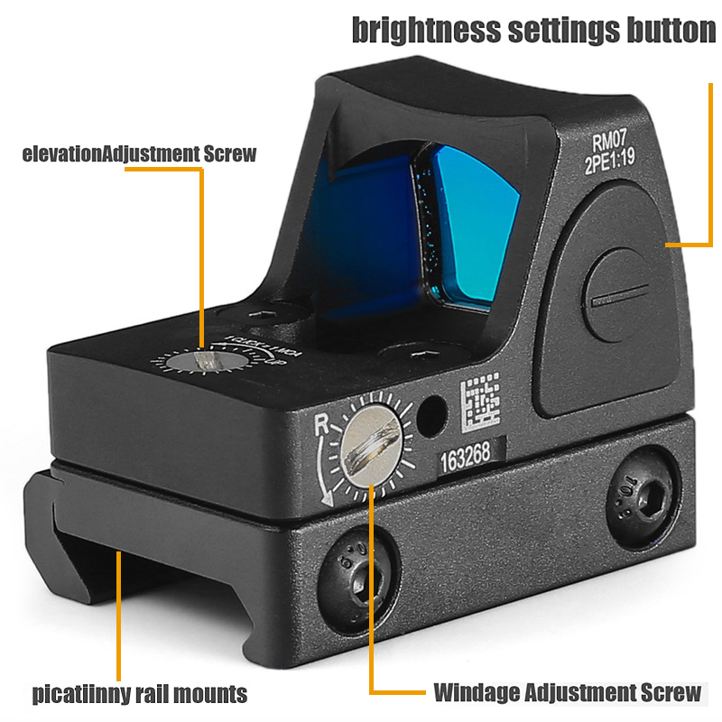 Red Dot Sight 3 MOA Reflex Opt - Outdoor Hunting Lab ulasan dan harga