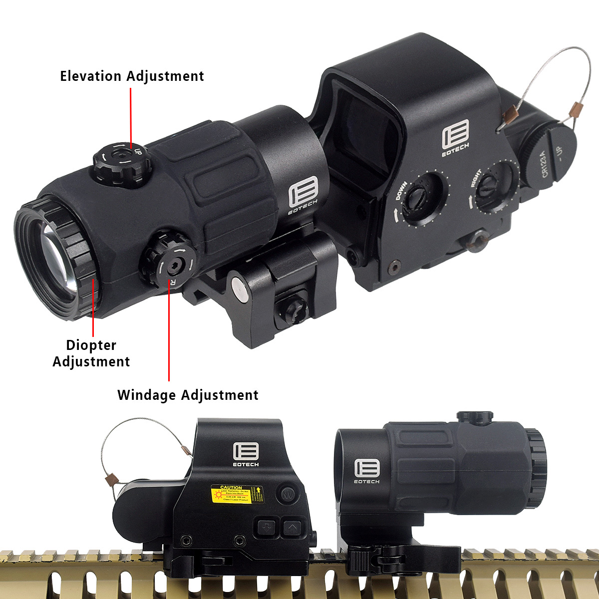 EOTECH G43 G33 G45 3X 5X Magni - Outdoor Hunting Lab ulasan dan harga